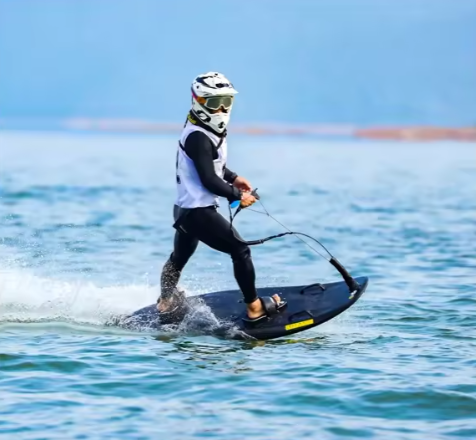 Fast Speed 12KW Motor Electric Surfboard with 72V 50Ah Battery Carbon Fiber Waterproof
