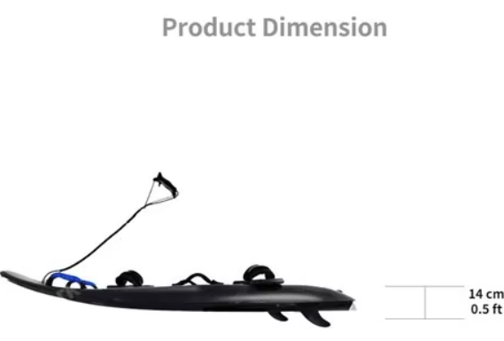 Fast Speed 12KW Motor Electric Surfboard with 72V 50Ah Battery Carbon Fiber Waterproof