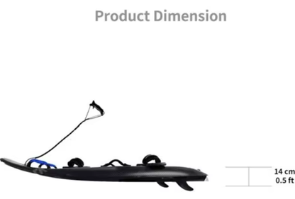 Fast Speed 12KW Motor Electric Surfboard with 72V 50Ah Battery Carbon Fiber Waterproof