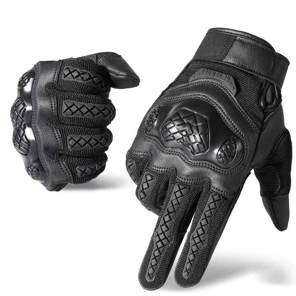 Motorcycle Tactical Gloves Touch Screen Cycling Bicycle Anti-Slip Shockproof Rubber Protective Hunting Shooting Mitten Men Women - Franklyn & Page Emporium