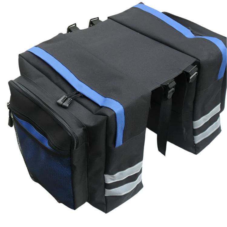 2-in-1 Bag Pannier bike saddle bags Cycling Double Side Rear Rack cargo - Franklyn & Page E-Bike Emporium
