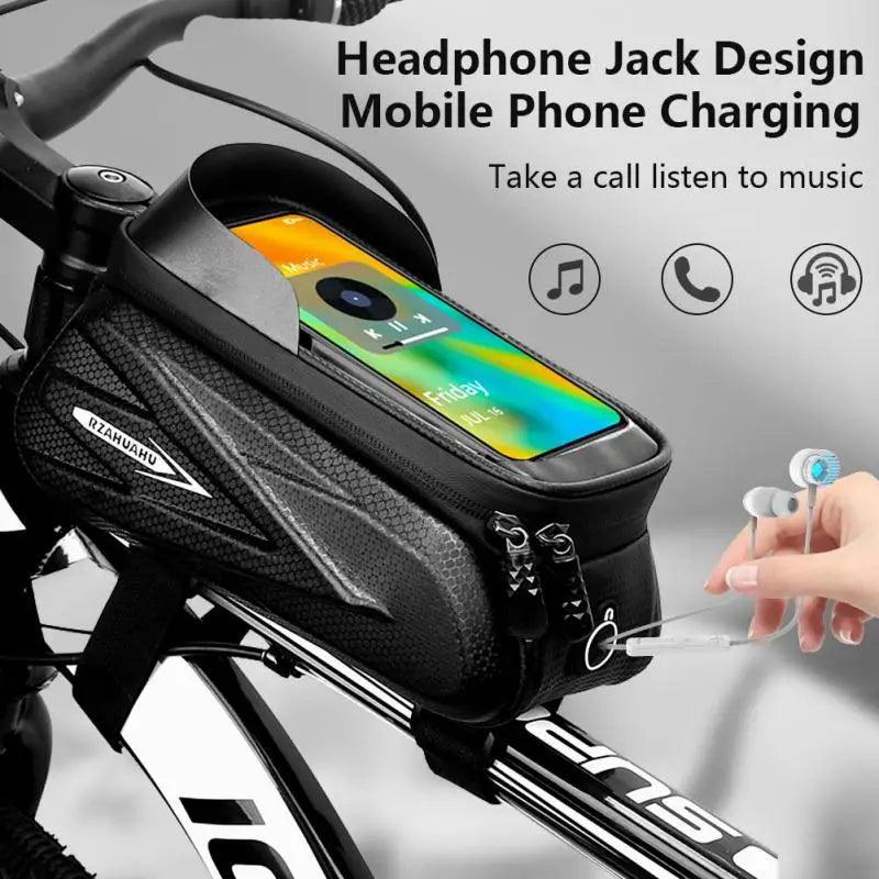 Bicycle Trunk Bag EVA Hard Shell Rear Shelf Bag MTB Mountain Bike Pannier Bag Tail Bag Front And Rear Seat Bag Riding - Franklyn & Page E-Bike Emporium