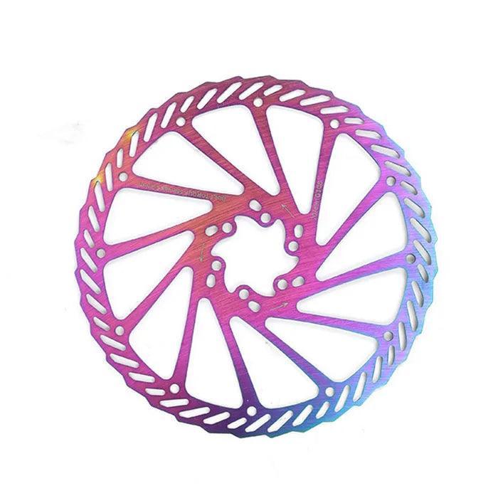 Colorful Mountain Bike Hollow Disc Brake Disc Electric Bicycle Brake Rotor 120/140/145/160/180mm Scooter Bicycle Accessories