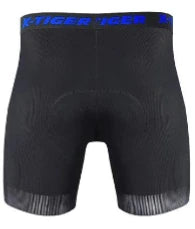 X-TIGER Men's Cycling Underwear Shorts 5D Padded Sports Riding Bike Bicycle MTB Liner Shorts with Anti-Slip Leg Grips